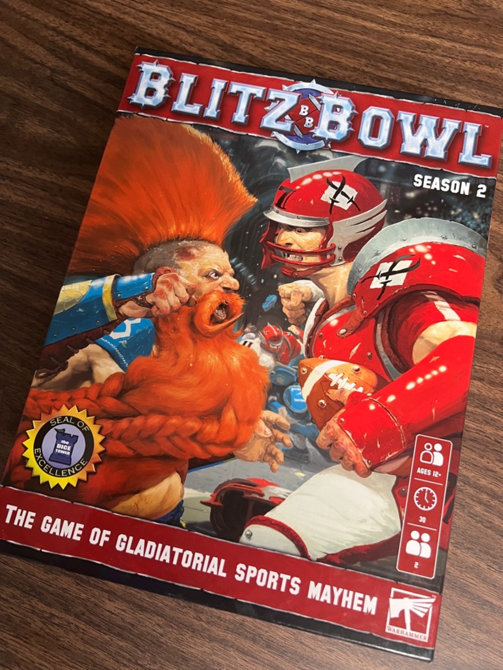 Blitz Bowl Season 2 Board Game - /Streamlight Red Edition